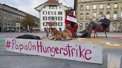 Swiss father ready to die in climate hunger strike Swiss father ready to die in climate hunger strike