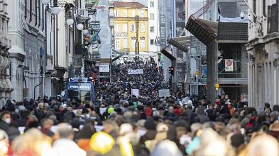 Coord. No pass, contagi a causa folla bus, non a proteste Coord. No pass, contagi a causa folla bus, non a proteste