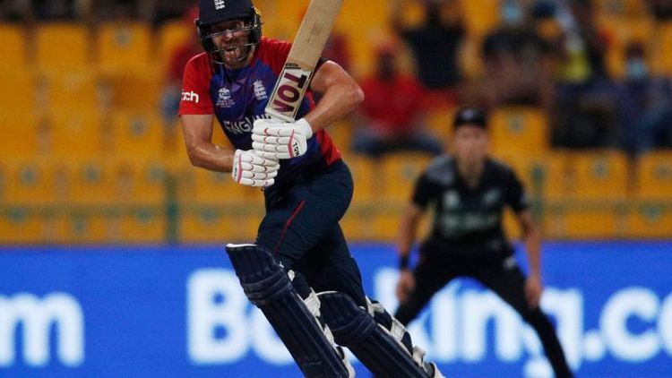 Cricket-England set New Zealand 167 to win T20 World Cup semi-final