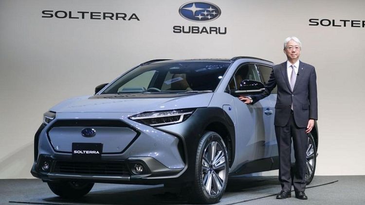 La japonesa Subaru presenta su primer coche totalmente eléctrico, desarrollado con Toyota