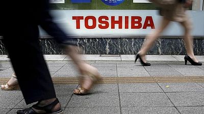 Toshiba's top shareholder says undecided whether to support breakup
