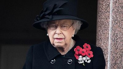 UK's Queen Elizabeth to miss Cenotaph service due to back sprain