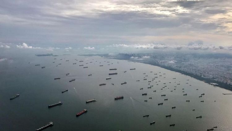 Shipowners make payoffs to free vessels held by Indonesian navy near Singapore- sources