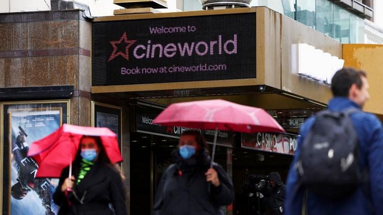 Regal owner Cineworld says revenue above pre-COVID-19 levels in UK, Ireland