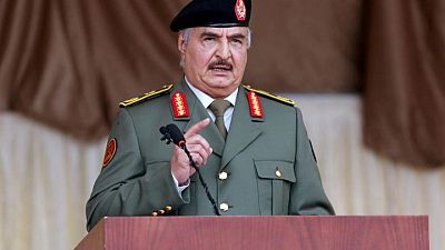 Libya's eastern commander Haftar announces election bid