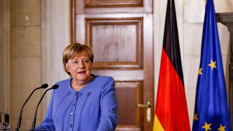 Exclusive-Europe must work together to stay at forefront of high-tech - Merkel