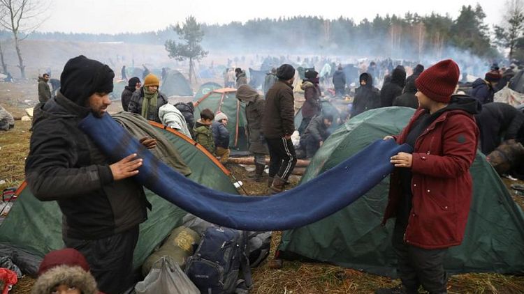 Polonia informa de nuevos intentos de cruzar su frontera tras el desalojo de campamentos