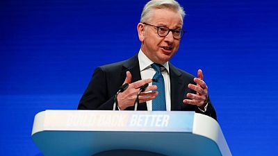 UK's Gove says confident of protocol progress without triggering Article 16