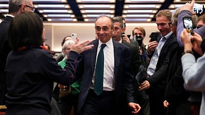 French far-right commentator Zemmour courts voters in London