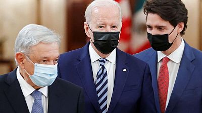 Analysis: In North America First push, Biden, Trudeau, Lopez Obrador aim at China