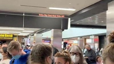 Chaos at Atlanta airport as passenger gun goes off, 3 hurt