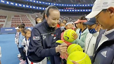 Tennis-Peng Shuai reappears in Beijing, WTA not reassured