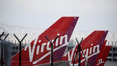 Virgin Atlantic sees U.S.-UK planes 60-70% full in coming weeks