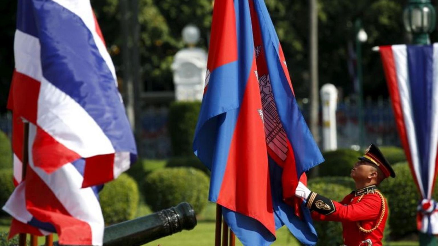 Cambodia jails critics deported by Thailand