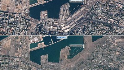 Russia sends satellite images to Lebanon from day of Beirut port blast Russia sends satellite images to Lebanon from day of Beirut port blast