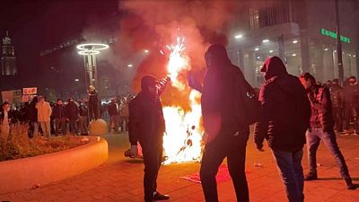 Dutch PM lashes out at 'idiots' after third night of violence