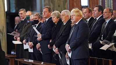 UK prime ministers pay tribute at lawmaker's funeral