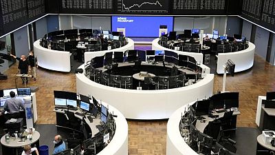 European shares set for worst sell-off in a year as virus scare grips