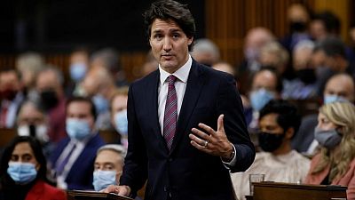 Floods top of mind as Canadian PM Trudeau outlines priorities to parliament
