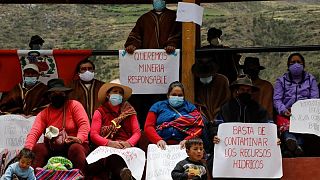 Líderes comunitarios en Perú se mantienen firmes ante cierre de minas y amenazan con protestas