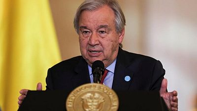 Secretario ONU pide cese al fuego en Etiopía, pone de ejemplo a Colombia