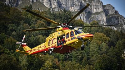 E' accaduto sopra Lecco, elisoccorso ostacolato dal maltempo