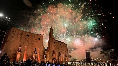 مصر تعيد إحياء "طريق الكباش" الأثري بمدينة الأقصر في احتفال كبير