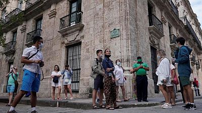 Tourists trickle in to Cuba following pandemic slumber