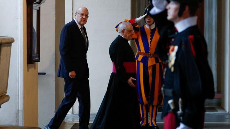 Pope promises to help moribund Lebanon rise again