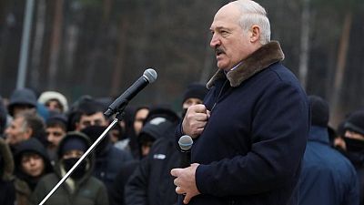 Lukashenko tells migrants at Belarus-Poland border he won't make them go home