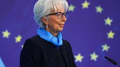 ECB's Lagarde says expects inflation to fall from January - FAZ
