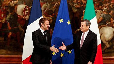 Italia y Francia profundizan lazos estratégicos mientras adiós de Merkel pone a prueba a Europa