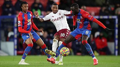 Soccer-Gerrard's Villa win again to end Palace's unbeaten run