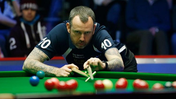 Snooker-Welsh potting machine Williams nods off during match, blames COVID