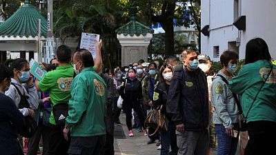 Hong Kong to launch mobile 'health code' app ahead of China border opening Hong Kong to launch mobile 'health code' app ahead of China border opening