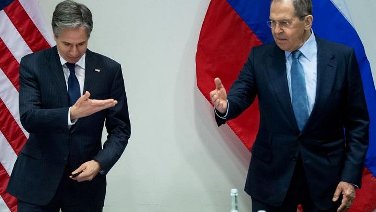 EEUU y la OTAN están totalmente comprometidos con Ucrania, dice Blinken antes de reunión con Lavrov
