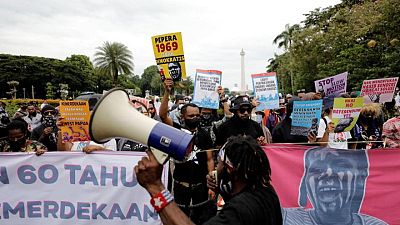 Indonesia charges 8 Papuan students with treason over 'independence' march