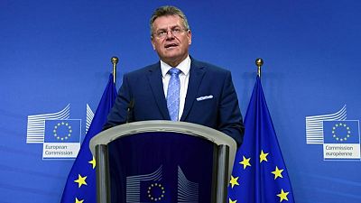 EU's Sefcovic urges Britain to conclude medicines deal for N. Ireland