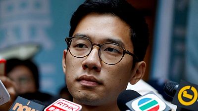 Democracy activist Law urges Hong Kong voters to ignore Dec. 19 election