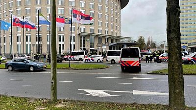 Dutch police arrest protesters who breached OPCW building's security