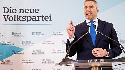 Nehammer to be sworn in as Austrian leader on Monday Nehammer to be sworn in as Austrian leader on Monday