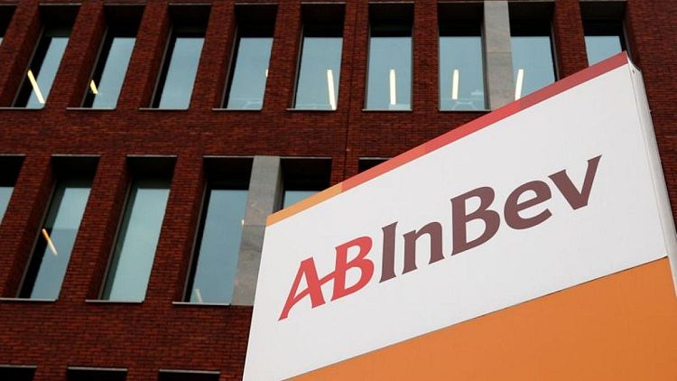 AB InBev aims for core profit growth of 4% to 8% over medium term