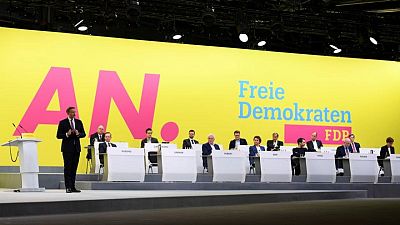 Germany's Free Democrats back coalition agreement