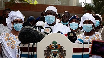 Gambian President Barrow on course for resounding election win Gambian President Barrow on course for resounding election win