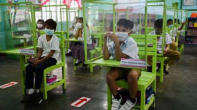 Philippines tentatively reopens schools as COVID-19 cases ease