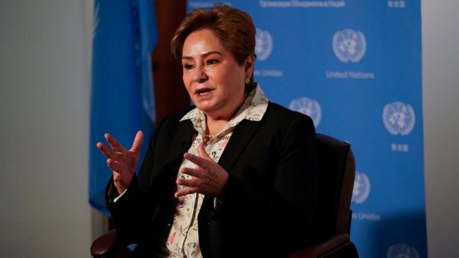 UN Framework Convention on Climate Change (UNFCCC) Executive Secretary Patricia Espinosa.