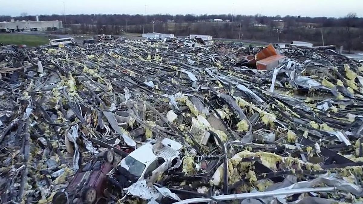 Night of devastating tornadoes likely kills more than 100 in Kentucky ...