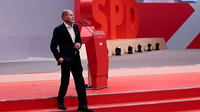 Germany's Scholz calls on party to back ruling coalition