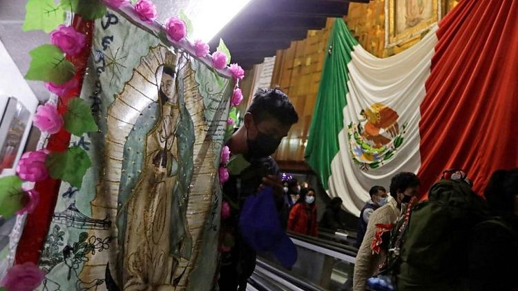 Mexico's Guadalupe pilgrimage draws huge crowd after one-year absence