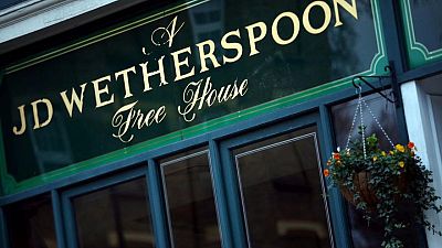 Britain's JD Wetherspoon warns of profit hit from Omicron curbs